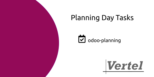 Planning: Day Tasks